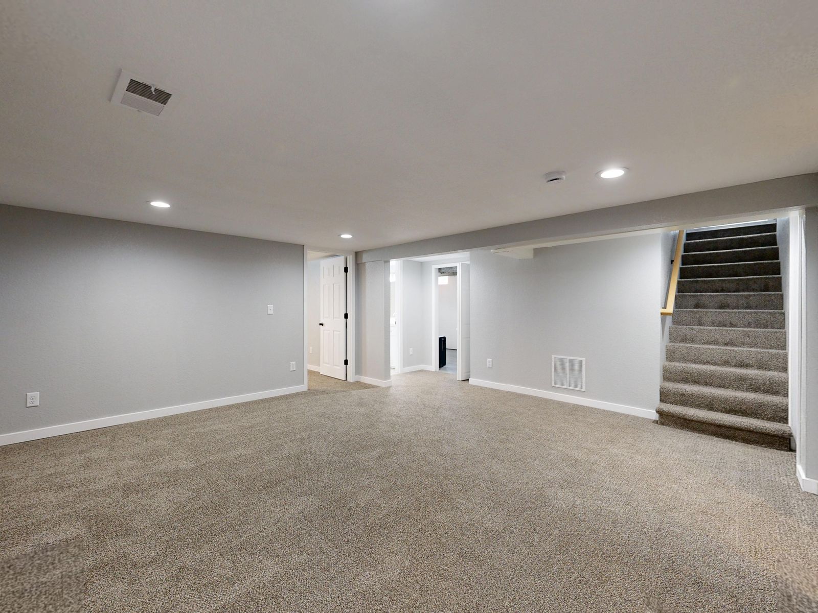 Spacious Modern Basement